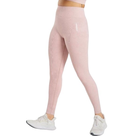 Gymshark Adapt Seamless Leggings S Pink High Rise Stretch Full Length Athletic - Picture 2 of 9